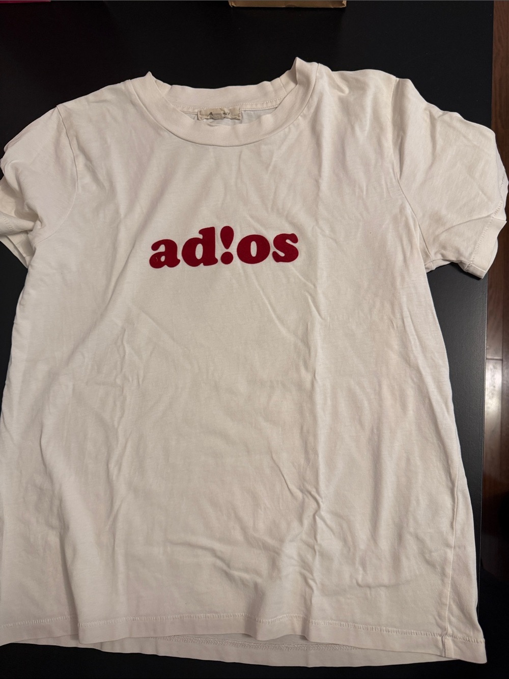 Madewell 100% cotton t-shirt “Ad!os”